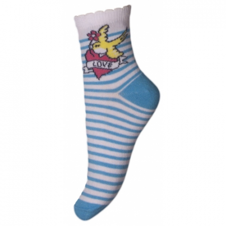 Sosete bebelusi si copii - Sosete pentru fete Milusie B2220A3-15-17-cm, Multicolor