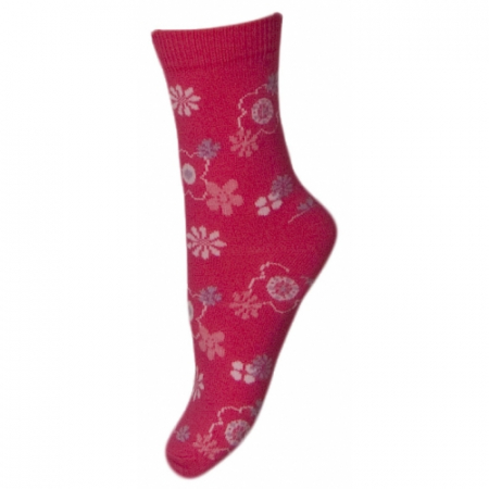 Sosete bebelusi si copii - Sosete pentru fete Milusie B2220F1-15-17-cm, Fucsia