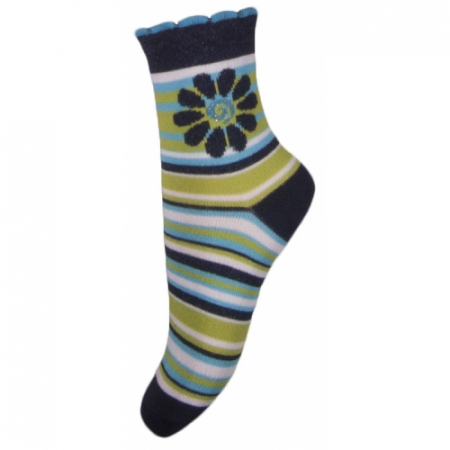 Îmbrăcăminte fete - Sosete pentru fete Milusie B2220N-15-17-cm, Negru