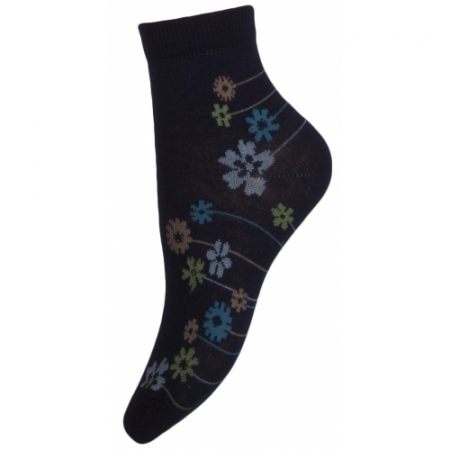 Îmbrăcăminte fete - Sosete pentru fete Milusie B2220N1-15-17-cm, Negru