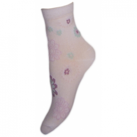 Sosete bebelusi si copii - Sosete pentru fete Milusie B2220R2-15-17-cm, Roz