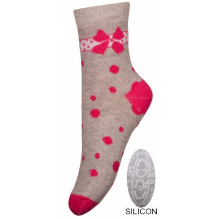 Sosete bebelusi si copii - Sosete pentru fete Milusie B2248-G2-15-17-cm, Albastru