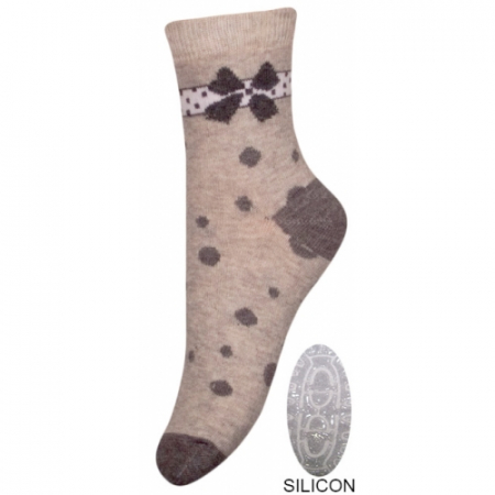 Sosete bebelusi si copii - Sosete pentru fete Milusie B2248-MA1-15-17-cm, Albastru