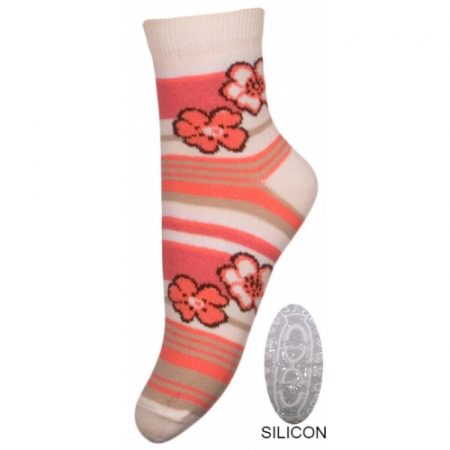 Sosete bebelusi si copii - Sosete pentru fete Milusie B2248-P-15-17-cm, Albastru