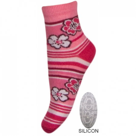 Sosete bebelusi si copii - Sosete pentru fete Milusie B2248-R1-15-17-cm, Albastru