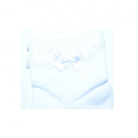 Sosete pentru fete Milusie B2251AAL-21-22-cm, Alb [1]