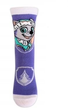 Sosete bebelusi si copii - Sosete pentru fete Paw Girl-Setino 881-248M-27-30, Mov
