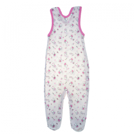 Salopeta fara maneci pentru fete Koala Bobas Fashion 1813RM-86, Roz [1]