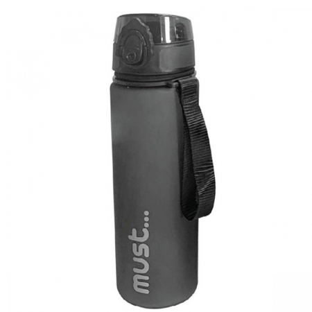 Sticle pentru apa copii - Sticla de apa pentru copii 600 ml Must Tritan 503306-G, Gri