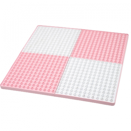 Seturi de constructie - Placa pentru constructie 42,7 x 42,7 cm Tega Baby 000293, Roz