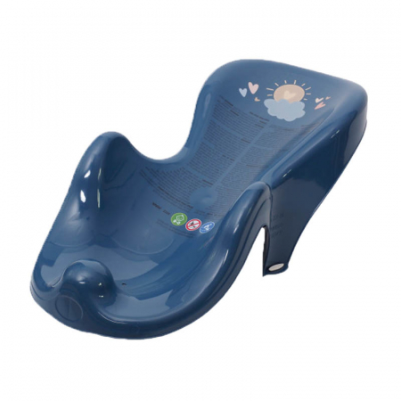 Cadite si suporturi bebelusi - Suport anatomic cu ventuze de sustinere pentru cadita Tega Baby Meteo MS-003-164, Bleumarin