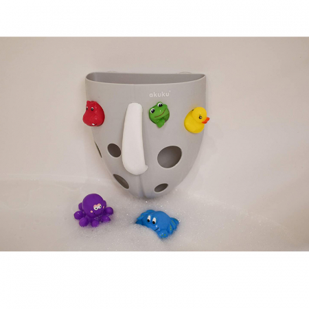 Suport de baie pentru jucarii Akuku A0346, Gri [3]