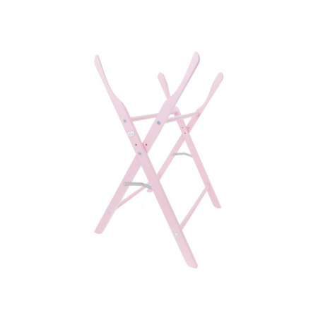 Suport din lemn pentru cadita 102 cm Tega Baby BE-001, Roz [0]
