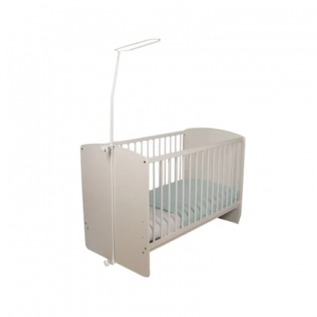 Suport metalic pentru baldachin Tega Baby DM-009, Alb [1]