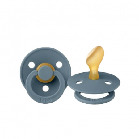 Suzete - Suzeta anatomica din latex M Bibs 240395, Albastru