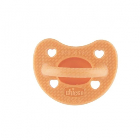 Suzete - Suzeta anatomica din silicon Chicco Physio Forma Luxe 171958C, Corai