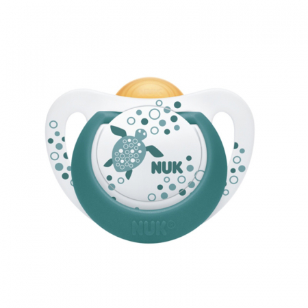 Suzete - Suzeta ortodontica din latex 6-18 luni Nuk Genius Color 734030