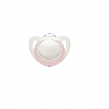 Suzete - Suzeta ortodontica din silicon 0-6 luni Nuk Genius 525137-1SA