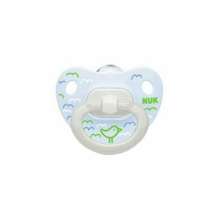 Suzete - Suzeta ortodontica din silicon 0-6 luni Nuk Happy Days 730321AA