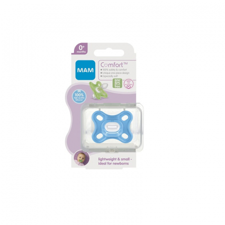 Suzeta ortodontica din silicon 0+ luni MAM Comfort 718533AL [3]
