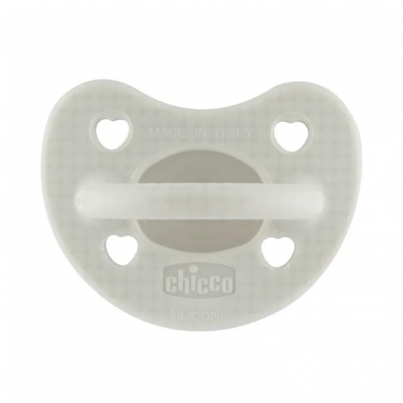 Suzete - Suzeta anatomica din silicon Chicco Physio Forma Luxe 171972A-2-6, Alb