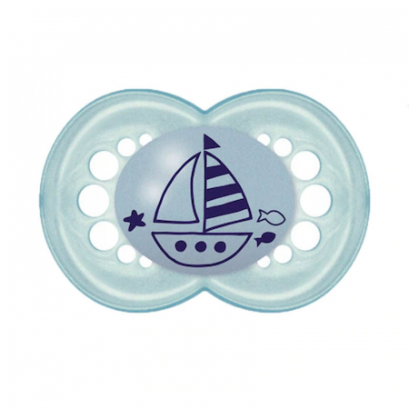 Suzete - Suzeta ortodontica din silicon MAM Sea Shell 675188-A, Albastru