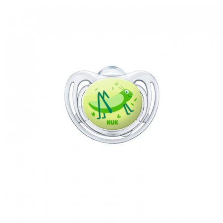 Suzete - Suzetă ortodontică din silicon Nuk Freestyle 730133-2, Verde