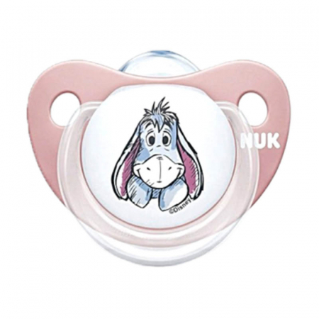 Suzete - Suzeta ortodontica din silicon Nuk Disney baby 730324R, Roz
