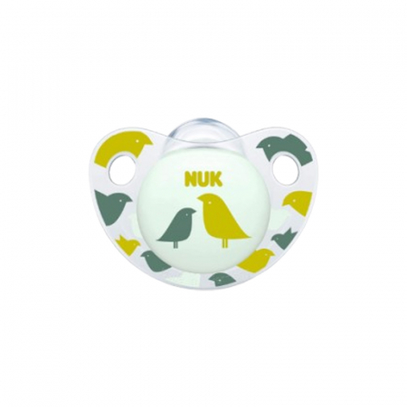 Suzete - Suzetă ortodontică din silicon Nuk Trendline 739138-2, Verde