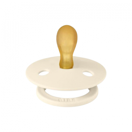 Suzete - Suzetă simetrica, din cauciuc natural Hevea, Bibs Colour Collection 240210C, Crem