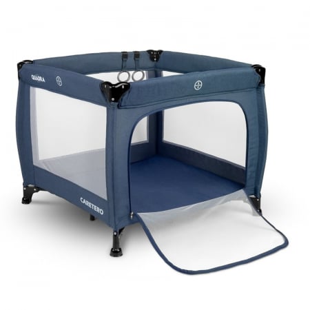 Tarc de joaca pentru copii de joaca 83 x 83 cm Caretero QUADRA 521050, Albastru [1]