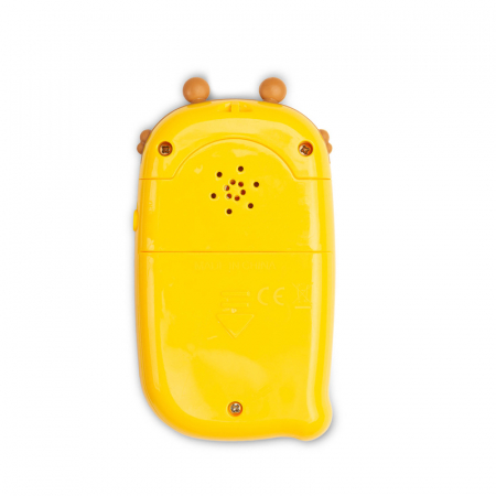 Telefon interactiv de jucarie cu muzica si sunete Toyz HE0536G, Galben [2]