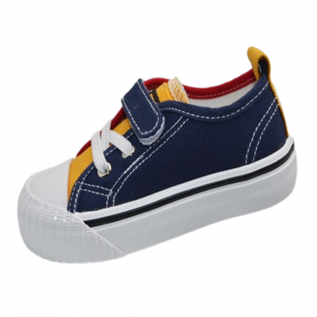 Tenisi baieti - Tenisi din panza pentru baieti Bessky MY003-1A, Multicolor