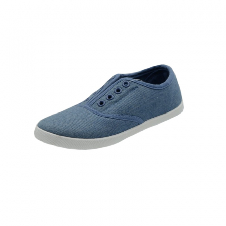 Tenisi baieti - Tenisi din panza pentru baieti Mini Junior DD444A-31, Albastru