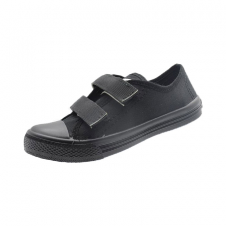 Tenisi baieti - Tenisi din panza pentru copii 3F 3FN1-31, Negru