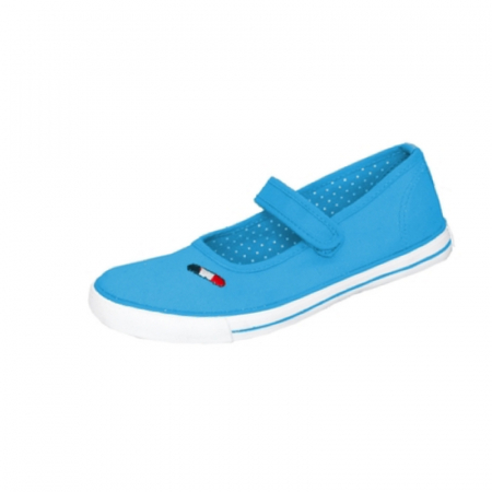 Tenisi fete - Pantofi din panza pentru fete American Club 456/15T 456/15T-34, Albastru