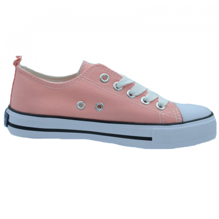 Tenisi din panza pentru fete American Club TFA1-R-33, Multicolor [2]
