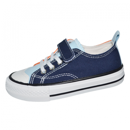 Tenisi baieti - Tenisi din panza pentru baieti Bessky MY005-2B, Multicolor