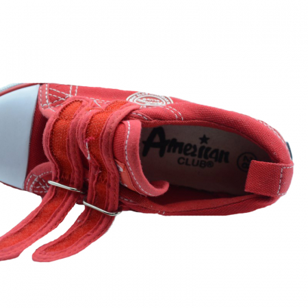 Tenisi panza pentru fete American Club SSBM-46-30, Rosu [2]
