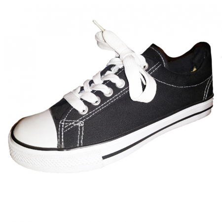 Tenisi fete - Tenisi pentru copii American Club 391/15N-32, Negru