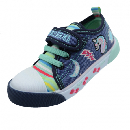 Tenisi fete - Tenisi pentru fete America Club TEN 17/22, Multicolor