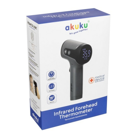 Termometru digital non-contact, Akuku A0693, Gri [3]