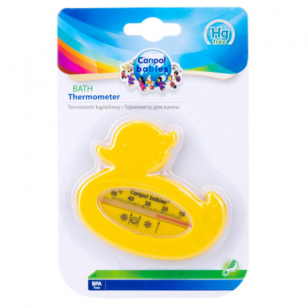 Termometru pentru baie Canpol Babies 2/781, Galben [1]