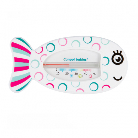 Termometre pentru baita - Termometru pentru baita Canpol Babies 56/151, Roz