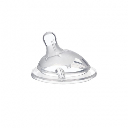 Biberoane si tetine - Tetina din silicon 2 luni+ Chicco Natural Feeling 008209
