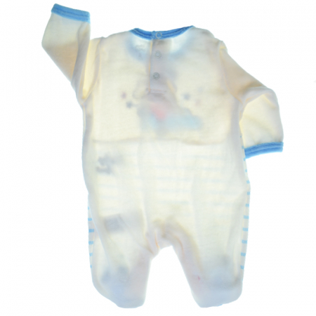 Salopeta cu maneca lunga pentru baieti E Plus M SPF-037188-1, Alb [1]
