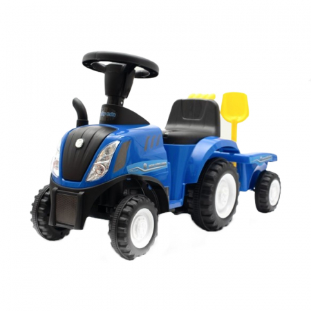 Masini si vehicule pentru copii - Tractor cu remorca pentru copii Baby Mix 45784/658T, Albastru
