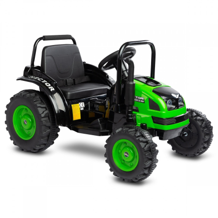 Tractor electric cu telecomanda 12 V Toyz Hector 7140, Verde [11]