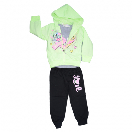 Trening - Trening 3 piese pentru fete Happy House HH549ML, Multicolor