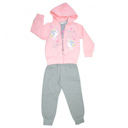 Trening - Trening 3 piese pentru fete Happy House HH548, Multicolor